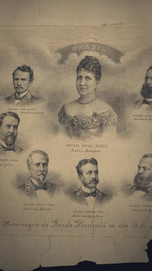Arte do Herald para o capítulo Treze de maio, da história Lei Áurea.
