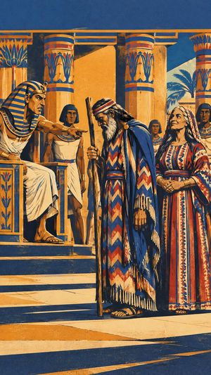 Chapter art from Herald: The God Who Sees, from the story Abraham.