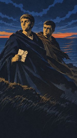 Arte do Herald para o capítulo O herdeiro que ninguém temia, da história Augusto e a paz romana.