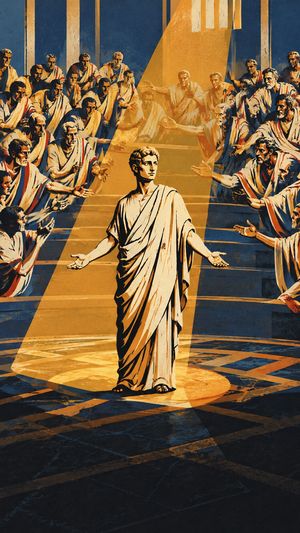 Chapter art from Herald: The First Citizen, from the story Augustus and the Roman Peace.