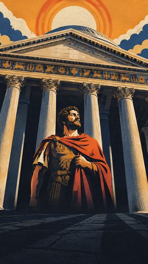 Chapter art from Herald: Walls and Wisdom, from the story Augustus and the Roman Peace.