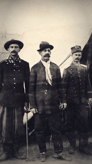 Arte do Herald para o capítulo A quarta expedição, da história Canudos.