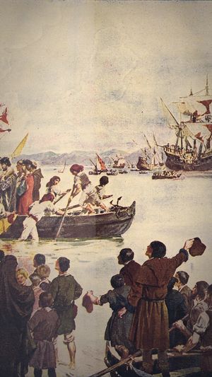 Chapter art from Herald: Land Ho, from the story Cabral.