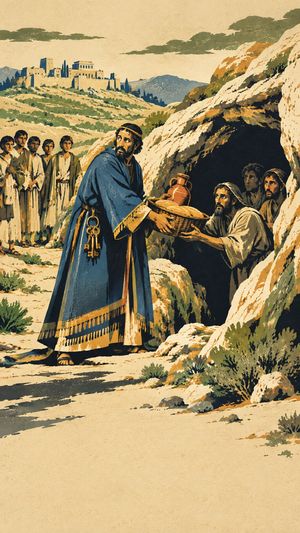 Chapter art from Herald: Fire on Mount Carmel, from the story Elijah.