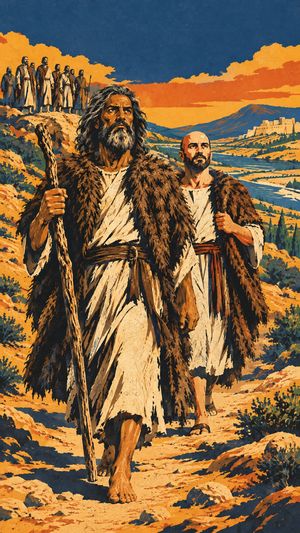 Chapter art from Herald: The Chariot of Fire, from the story Elijah.