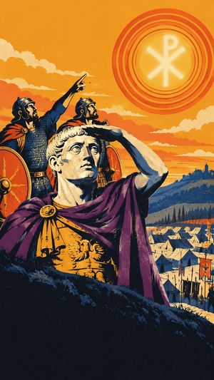 Chapter art from Herald: In This Sign, from the story The Fall of Rome.