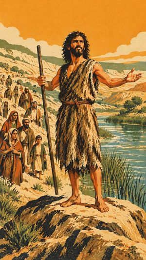 Chapter art from Herald: A Voice in the Wilderness, from the story Fishers of Men.