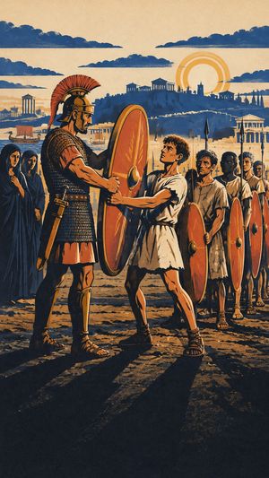 Chapter art from Herald: Rome Refuses to Break, from the story Hannibal at the Gates.