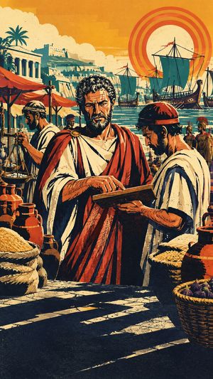 Chapter art from Herald: Carthage Must Be Destroyed, from the story Hannibal at the Gates.