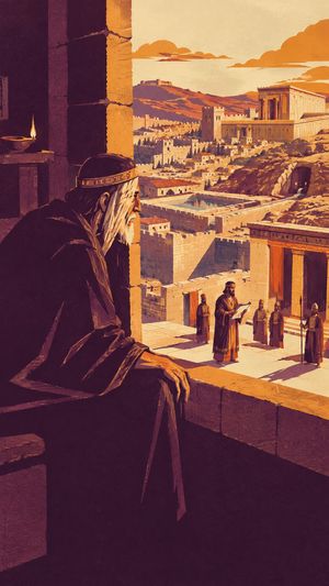 Chapter art from Herald: Here I Am, from the story Isaiah.