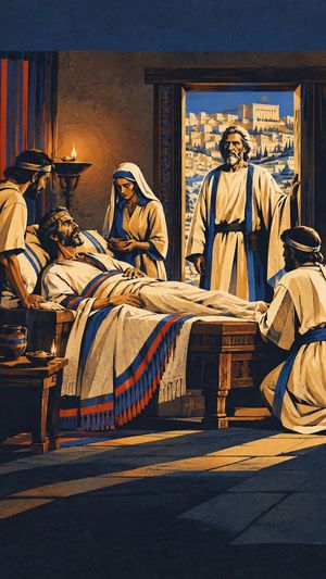 Chapter art from Herald: Set Your House in Order, from the story Isaiah.