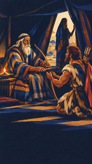 Chapter art from Herald: The Stolen Blessing, from the story Jacob.