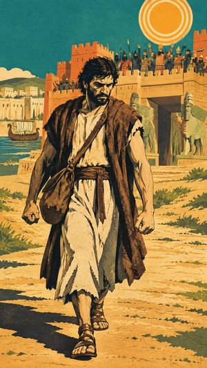 Chapter art from Herald: The Question, from the story Jonah.