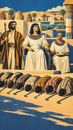 Chapter art from Herald: The Brothers Bow, from the story Joseph.