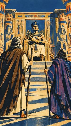 Chapter art from Herald: Let My People Go, from the story Moses.