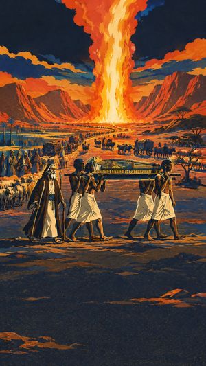 Chapter art from Herald: The Sea of Reeds, from the story Moses.