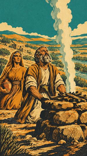 Chapter art from Herald: The Rainbow, from the story Noah.