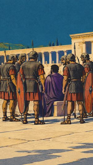 Chapter art from Herald: Golgotha, from the story The Passion.