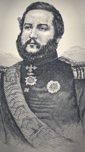 Arte do Herald para o capítulo A Guerra do Paraguai, da história Dom Pedro II.