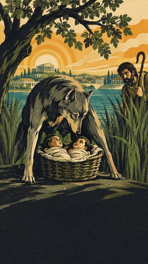 Chapter art from Herald: A City on Seven Hills, from the story The Rise and Fall of Rome.