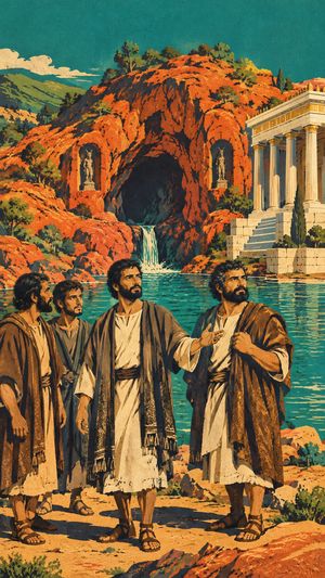 Chapter art from Herald: Who Do You Say I Am?, from the story The Road to Jerusalem.
