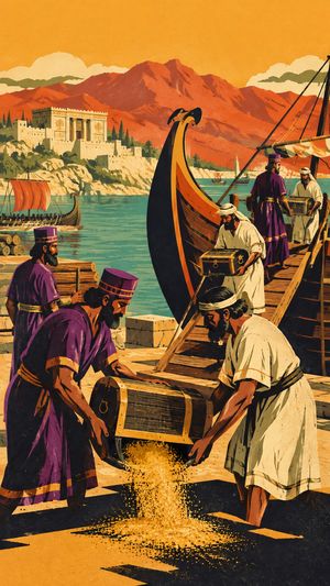 Chapter art from Herald: The Queen of Sheba, from the story Solomon.