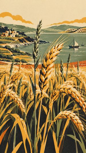 Chapter art from Herald: The Pearl of Great Price, from the story The Sower.