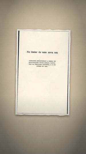 Arte do Herald para o capítulo A cobra fumou, da história Getúlio Vargas.