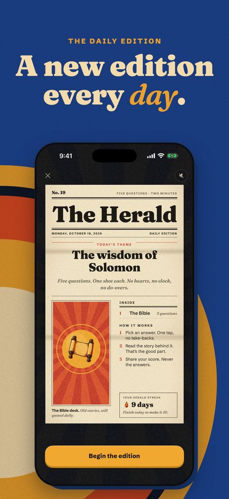 The daily edition.