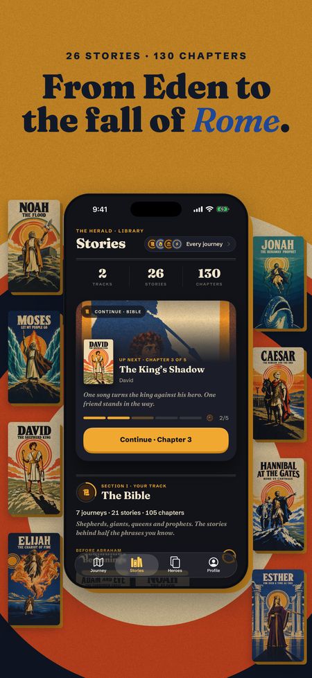 The stories library.