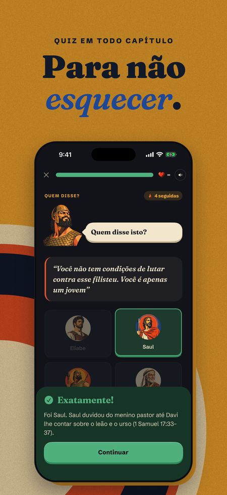 Chapter quiz: who said it?
